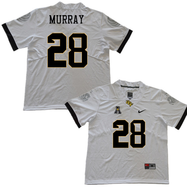 Men #28 Latavius Murray UCF Knights College Football Jerseys Sale-White - Click Image to Close